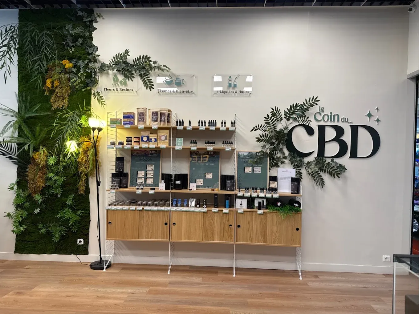 Corner CBD de la boutique HappeSmoke Châteauneuf-les-Martigues